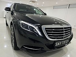 Mercedes Benz S400L R19 LED 2015 Rear Entertainment Brown